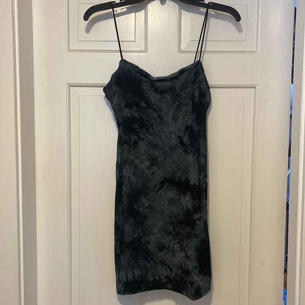 Tie dye bodycon dress